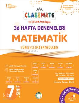 Okyanus Yayınları 7. Sınıf Classmate 36 Hafta Denemeleri Matematik