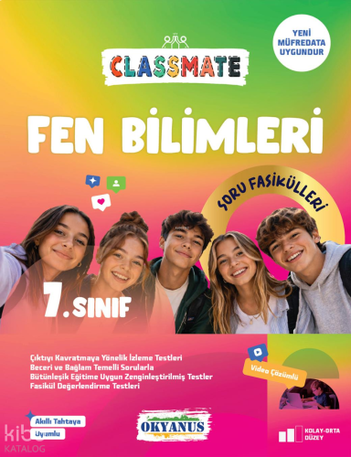 Okyanus Yayınları 7. Sınıf Fen Bilimleri Soru Fasikülleri