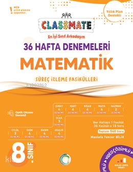 Okyanus Yayınları 8. Sınıf Classmate 36 Hafta Denemeleri Matematik