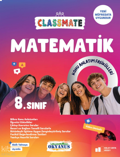 Okyanus Yayınları 8. Sınıf Matematik Konu Fasikülleri
