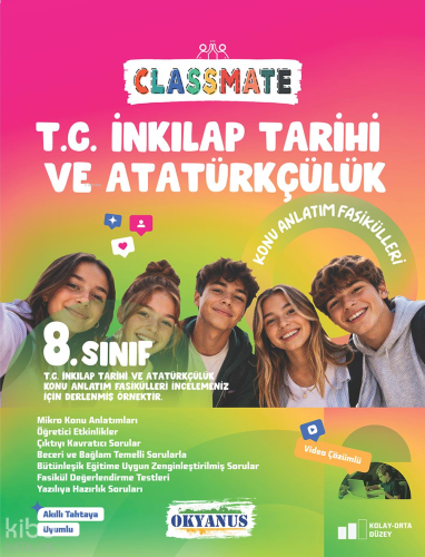 Okyanus Yayınları 8. Sınıf T.C. İnkılap Tarihi ve Atatürkçülük Konu Fa