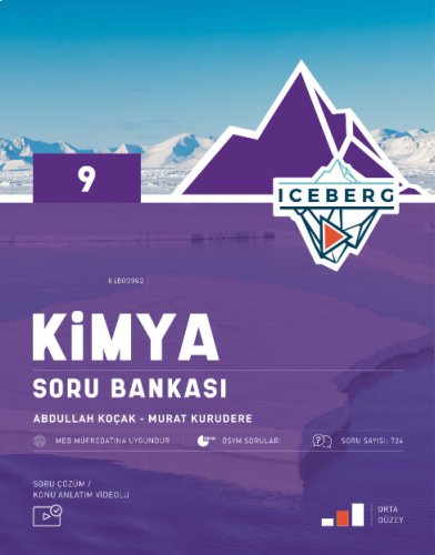 Okyanus Yayınları 9. Sınıf Kimya Iceberg Soru Bankası