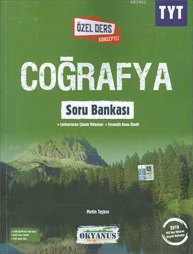 Okyanus Yayınları TYT Coğrafya Özel Ders Konseptli Soru Bankası Okyanus Yayıncılık K