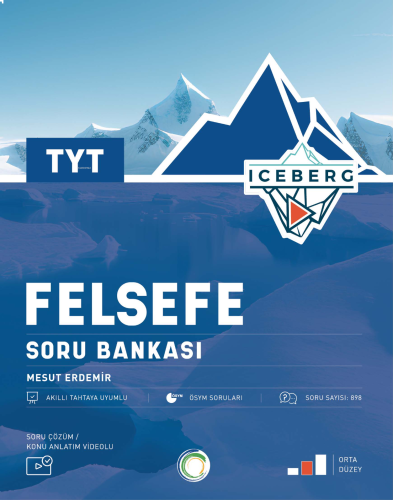 Okyanus Yayınları TYT Felsefe Iceberg Soru Bankası
