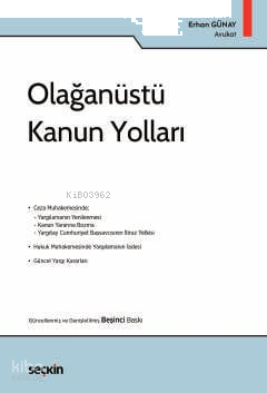 Olağanüstü Kanun Yolları