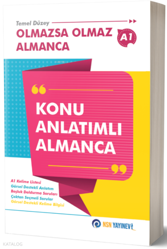 Olmazsa Olmaz Almanca - Konu Anlatımlı Almanca;Temel Düzey – A1