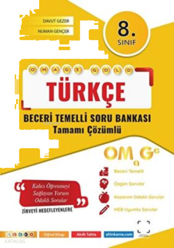 Omage 8. Sınıf  Gold Türkçe Soru Bankası