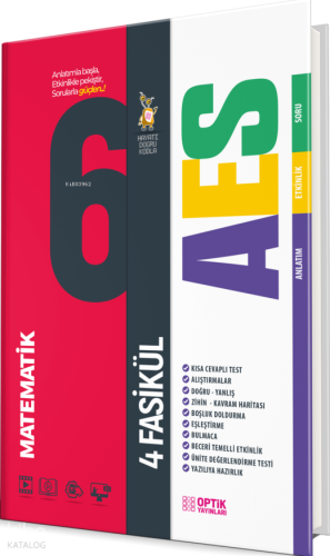 Optik Yayınları 6.Sınıf Matematik Konu Anlatım Fasikülleri-Aes
