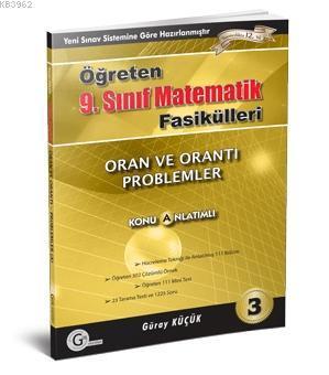 Oran ve Orantı - Problemler; 9. Sınıf Öğreten Matematik Fasikülleri - 3, Konu Anlatımlı