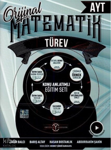 Orijinal Ayt K.A. Matematik  Türev -2021