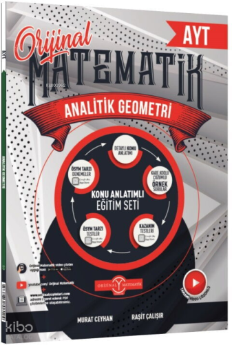 Orijinal Yayınları AYT Analitik Geometri Konu Anlatımlı
