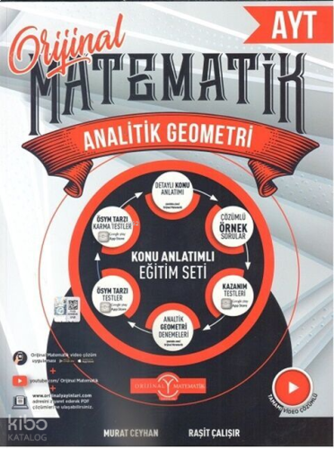 Orijinal Yayınları AYT Analitik Geometri Konu Anlatımlı
