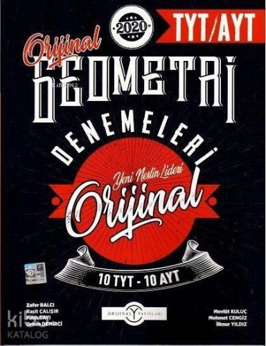 Orijinal Yayınları TYT AYT Geometri Orijinal 10 lu Denemeleri Orijinal 