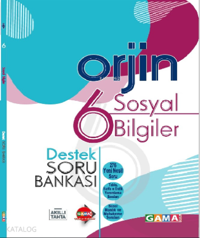 Orjin 6 Sosyal Destek Soru Bankası + 20 Deneme (2 Kitap)