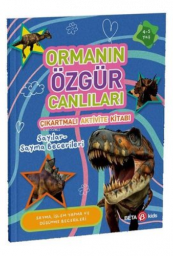 Ormanın Özgür Canlıları - Çıkartmalı Aktivite Kitabı