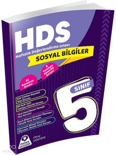 Örnek Akademi 5. Sınıf Sosyal Bilgiler Haftalık Değerlendirme Sınavı H