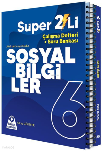 Örnek Akademi 6. Sınıf Süper İkili Sosyal Bilgiler Seti