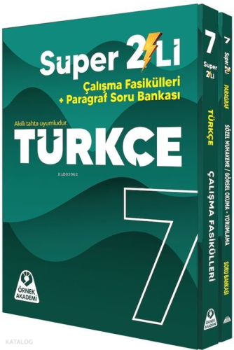 Örnek Akademi 7. Sınıf Süper İkili Türkçe Seti