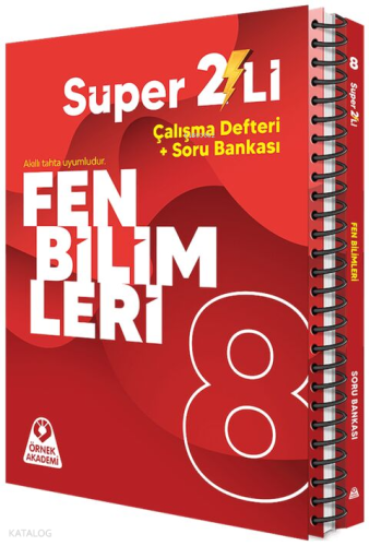 Örnek Akademi 8. Sınıf Süper İkili Fen Bilimleri Seti