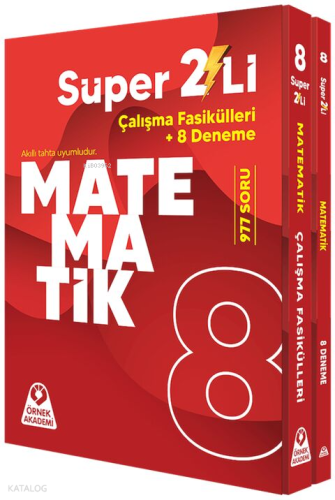Örnek Akademi 8. Sınıf Süper İkili Matematik Seti
