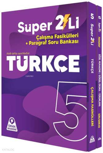 Örnek Akademisi 5. Sınıf Süper İkili Türkçe Seti