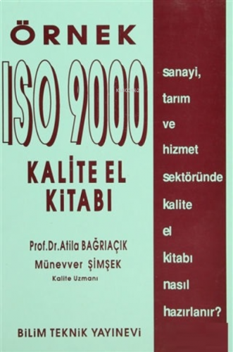 Örnek ISO 9000  Kalite El Kitabı