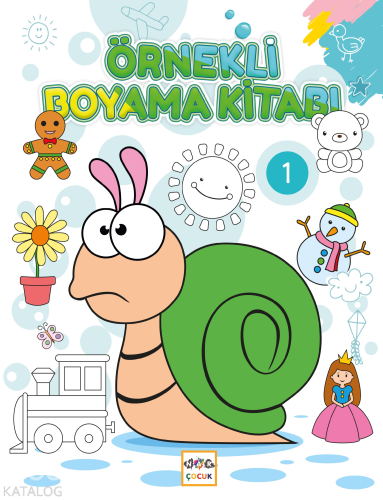 Örneklerle Boyama Kitabı - 1