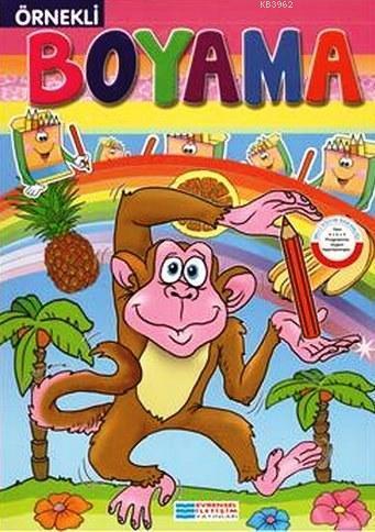 Örnekli Boyama; Maymun