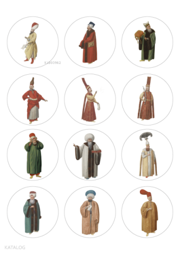 Osmanlılar Sticker Seti - 12’li