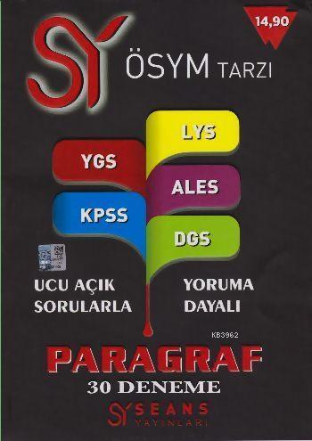 ÖSYM Tarzı Paragraf 30 Deneme; Ucu Açık Sorularla Yoruma Dayalı