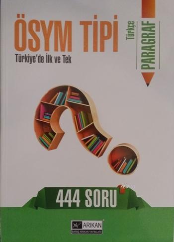 ÖSYM Tipi Paragraf Türkçe; Türkiye' de ilk ve tek