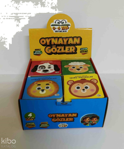 Oynayan Gözler 40 Kitap Kutu;(4 Kitap x 10’ar Adet)