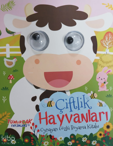 Oynayan Gözlü Boyama Kitabı – Çiftlik Hayvanları