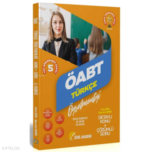 Özdil Akademi 2022 ÖABT Türkçe 5. Kitap Çocuk Edebiyatı Konu Anlatımlı