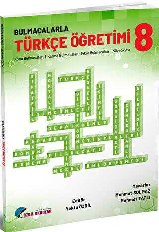 Özdil Akademi 8. Sınıf Bulmacalarla Türkçe Öğretimi