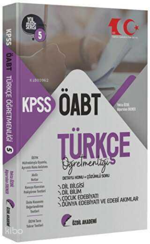 Özdil Akademi ÖABT Türkçe 5. Kitap Dil Bilgisi, Dil Bilim, Çocuk Edebi