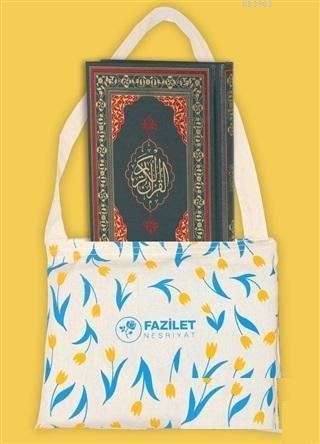 Özel Bez Çantalı Orta Boy Kuran-ı Kerim