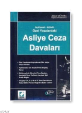 Özel Yasalardaki Asliye Ceza Davaları