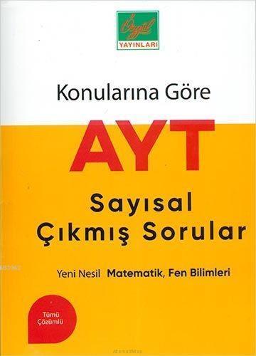 Özgül Yayınları AYT Sayısal Konularına Göre Çıkmış Sorular Özgül
