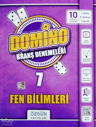 Özgün 7. Sınıf Fen Bilimleri Domino Branş Denemeleri