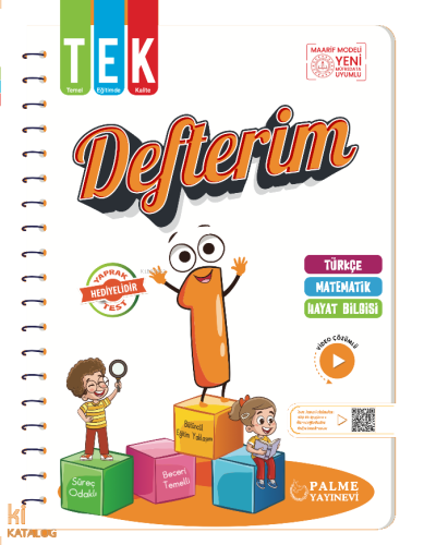 Palme 1. Sınıf Tek Defterim