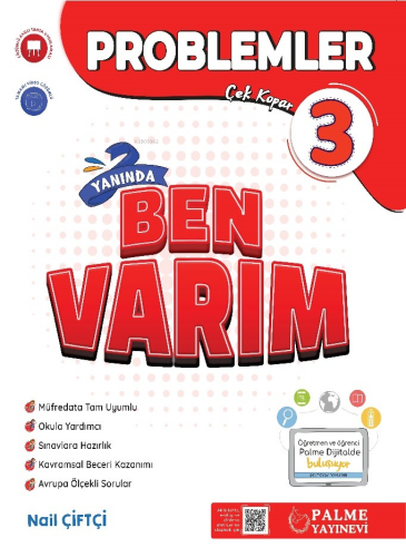 Palme 3.Sınıf Problemler Yanında Ben Varım Soru Kitabı