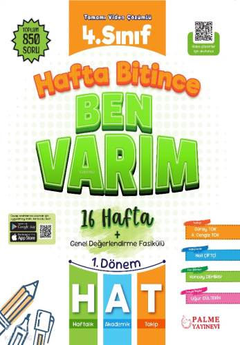 Palme 4.Sınıf Hafta Bitince Ben Varım