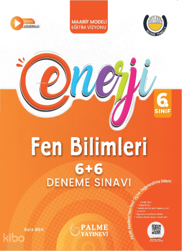 Palme 6. Sınıf Enerji 6+6 Fen Bilimleri Deneme Sınavı