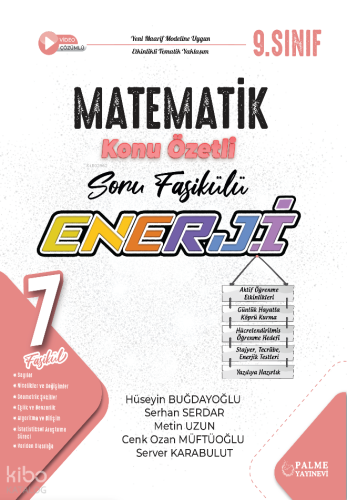 Palme 9. Sınıf Enerji Matematik Soru Fasikülleri (7 Fasikül)