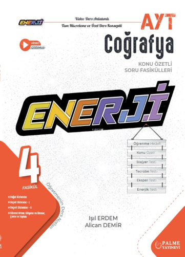 Palme AYT Enerji Coğrafya Konu Özetli Soru Fasikülleri