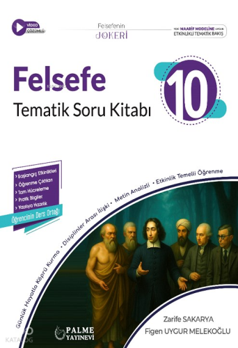 Palme Felsefenin Jokeri 10. Sınıf Felsefe Tematik Soru Kitabı