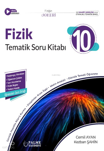 Palme Fiziğin Jokeri 10. Sınıf Fizik Tematik Soru Kitabı