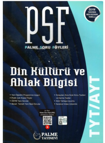 Palme Psf Yks Tyt Ayt Din Kültürü Soru Föyleri *Kurumsal*