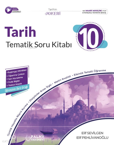 Palme Tarihin Jokeri 10. Sınıf  Tarih Tematik Soru Kitabı